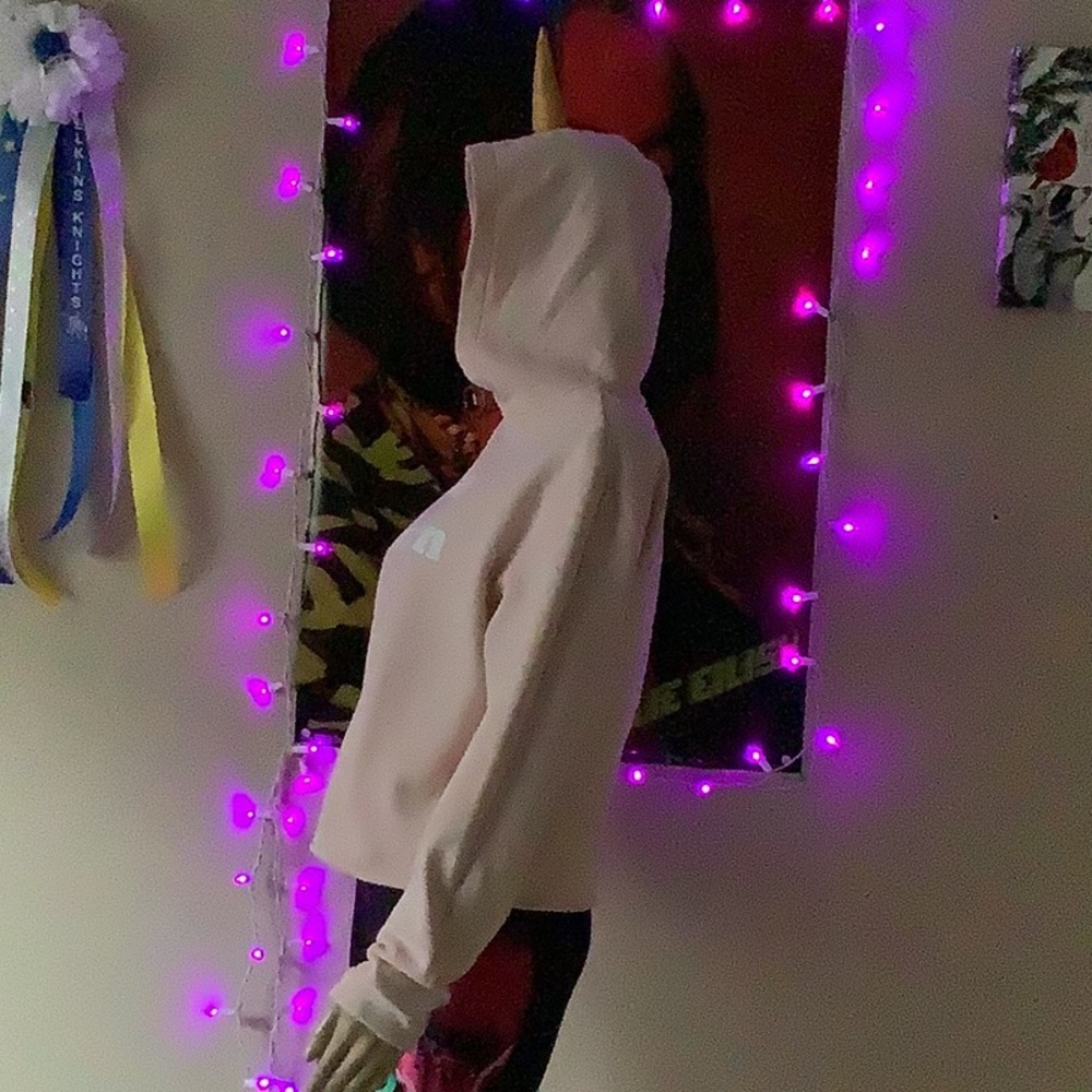 Womens I'm A Unicorn Top Hoodie Pullover Cropped Boxy - Picture 6 of 10